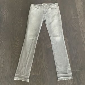 J Brand Pencil Leg Gray Jeans